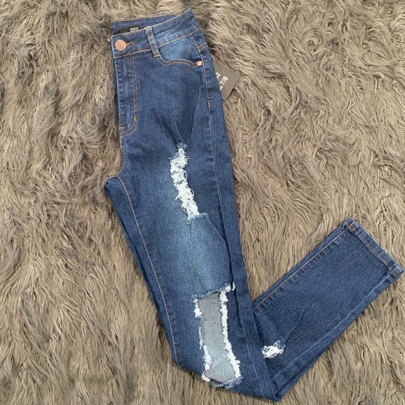 Fashion Nova Denim - Fashion Nova distressed denim